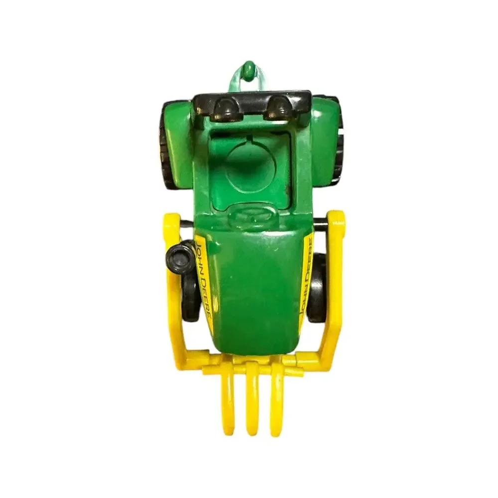 John Deere Toy Tractor with a Hay Fork Loader